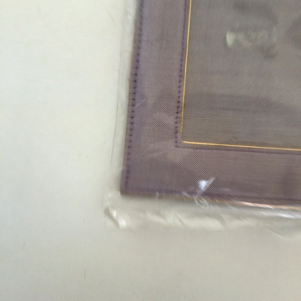 FETCO PURPLE SILK PICTURE FRAME NWT